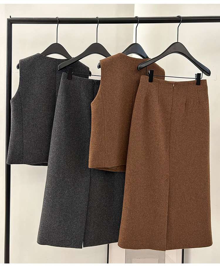 50代ファッション シックな秋冬セットアップ