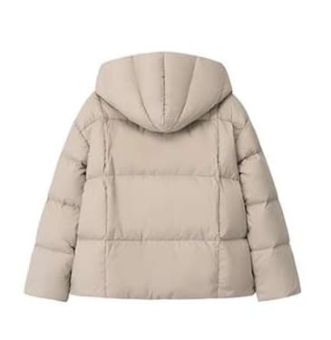 50代ファッション 中綿入りショートダウンジャケット