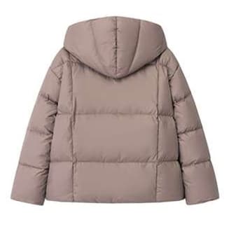 50代ファッション 中綿入りショートダウンジャケット