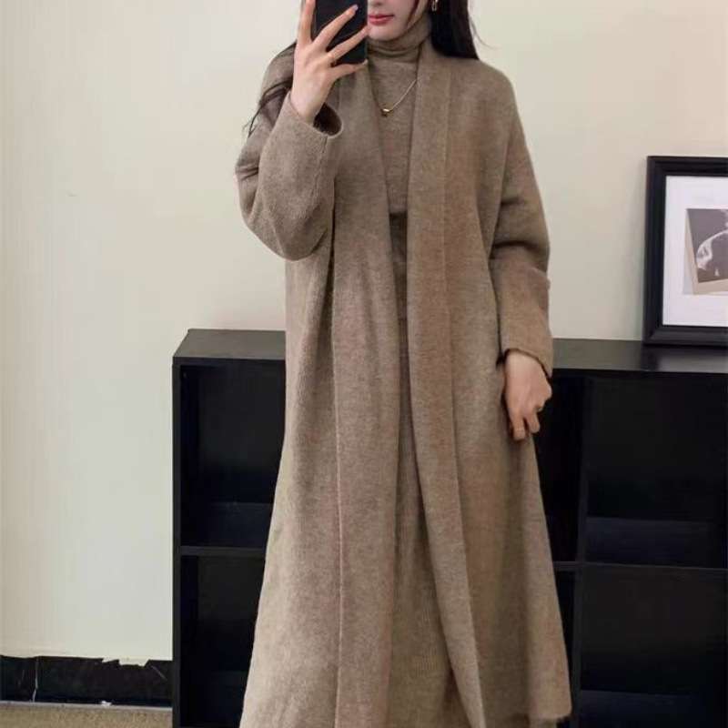 50代ファッション 上品な大人の秋冬コーディネートセット