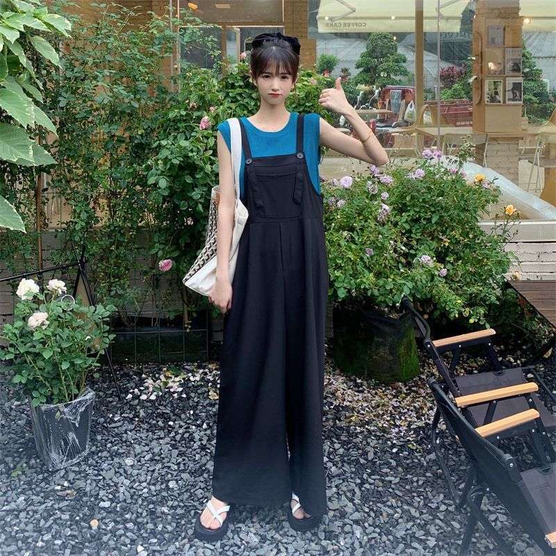 50代ファッション 大人の休日オーバーオール