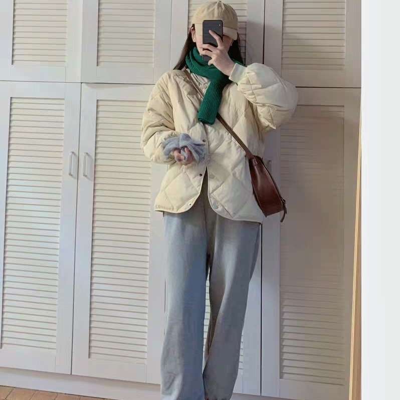 50代ファッション 軽量キルティングジャケット