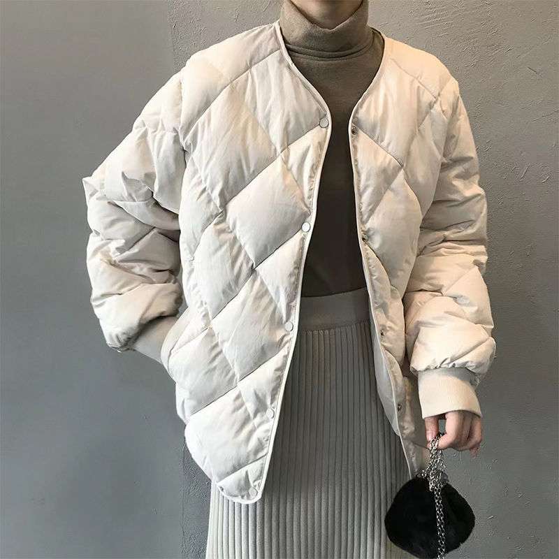 50代ファッション ふんわりキルティングジャケット