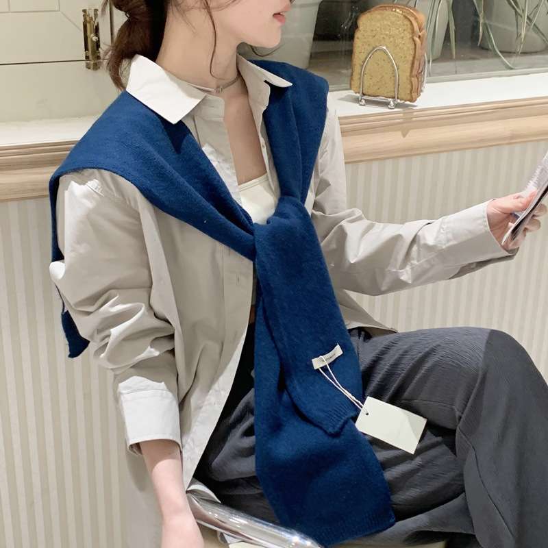 50代ファッション ゆったりウォーミーベスト