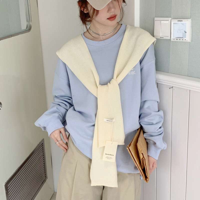 50代ファッション ゆったりウォーミーベスト