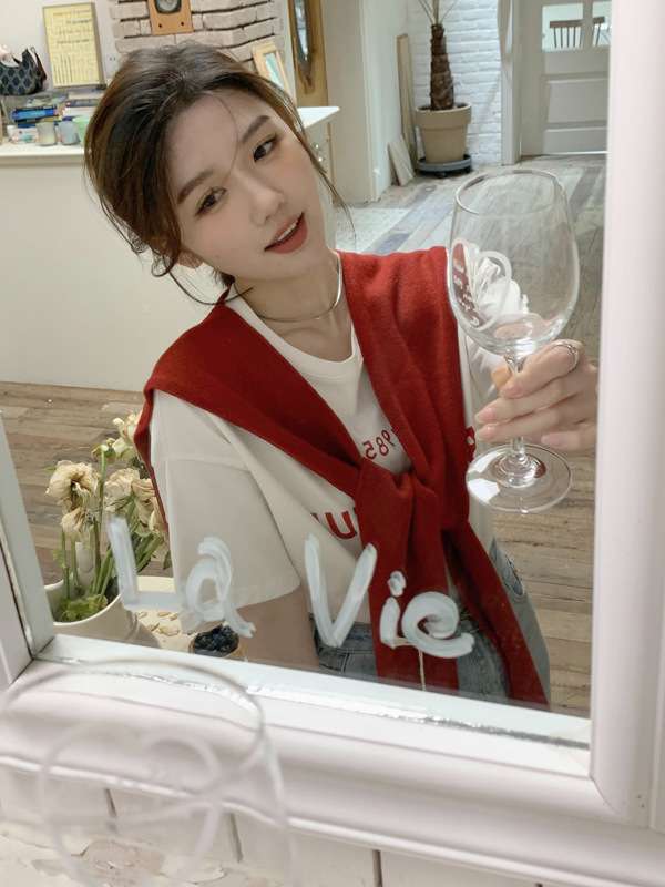 50代ファッション ゆったりウォーミーベスト