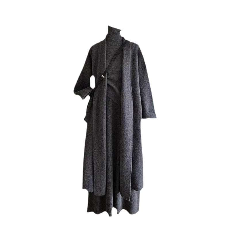 50代ファッション 上品な大人の秋冬コーディネートセット