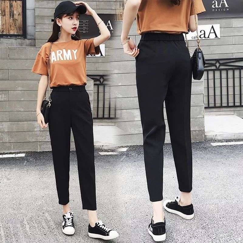 50代ファッション ストレートシルエット美脚パンツ