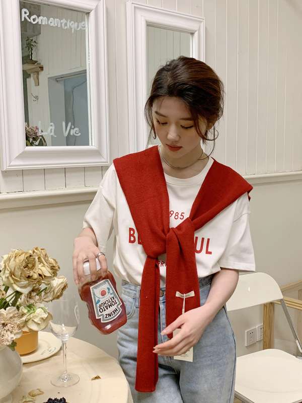 50代ファッション ゆったりウォーミーベスト