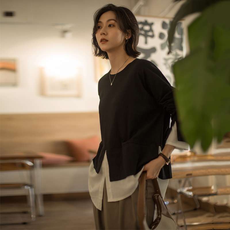 50代ファッション 大人の洗練カットソー