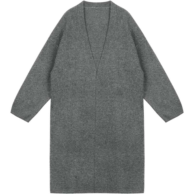 50代ファッション 大人の魅力引き立つロングカーディガン