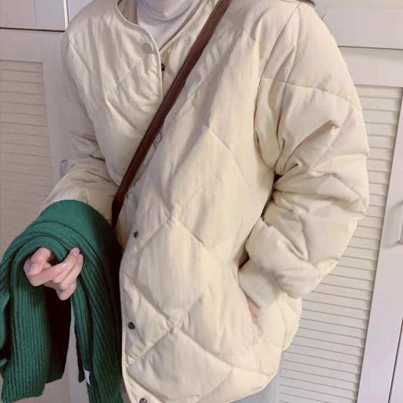 50代ファッション 軽量キルティングジャケット