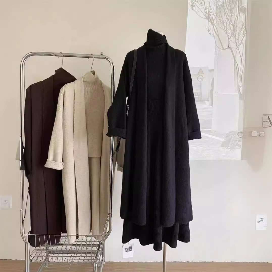 50代ファッション 上品な大人の秋冬コーディネートセット