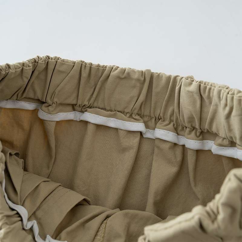 50代ファッション  レース裾飾りギャザーロングスカート