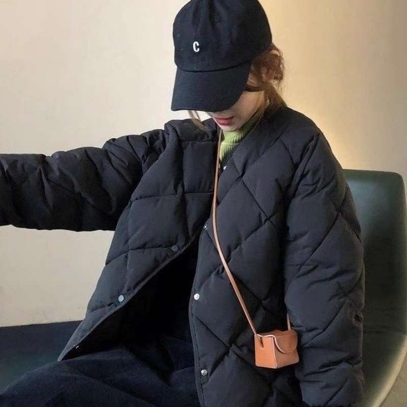 50代ファッション 軽量キルティングジャケット