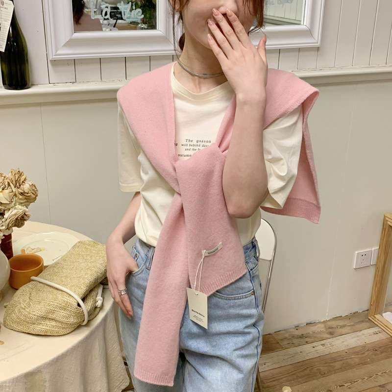 50代ファッション ゆったりウォーミーベスト